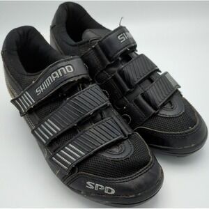 Shimano SPD Mountain Cycling SH-MA80 Clip-In Bike Shoes Womens Size 6 Black